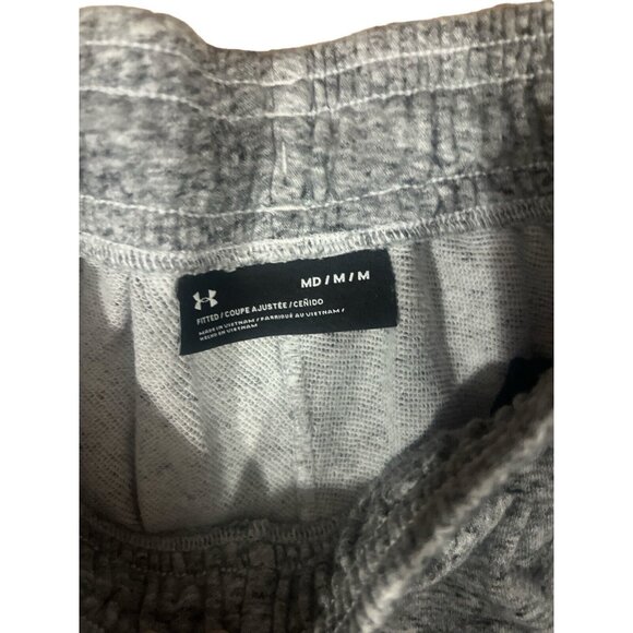 UA Under Armour Mens Sportstyle Terry Gray Jogger Pants Size Medium 1361642-112 - Picture 3 of 5